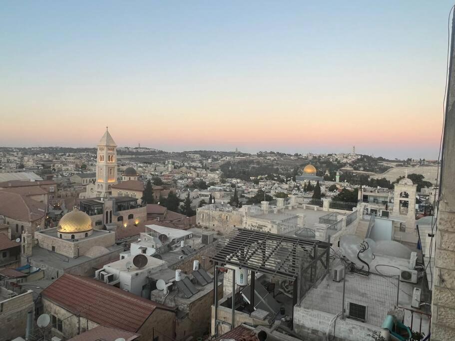 ירושלים Very Nice Apartment With View Of All The Old City מראה חיצוני תמונה