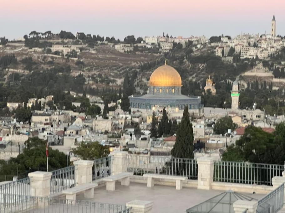 ירושלים Very Nice Apartment With View Of All The Old City מראה חיצוני תמונה